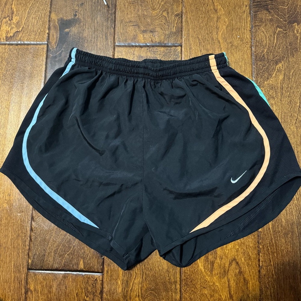 Nike Dri-Fit black/multicolored Shorts Small